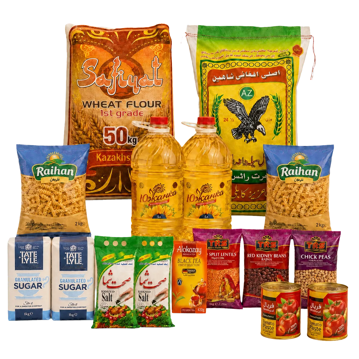 Family Grocery Bundle contents