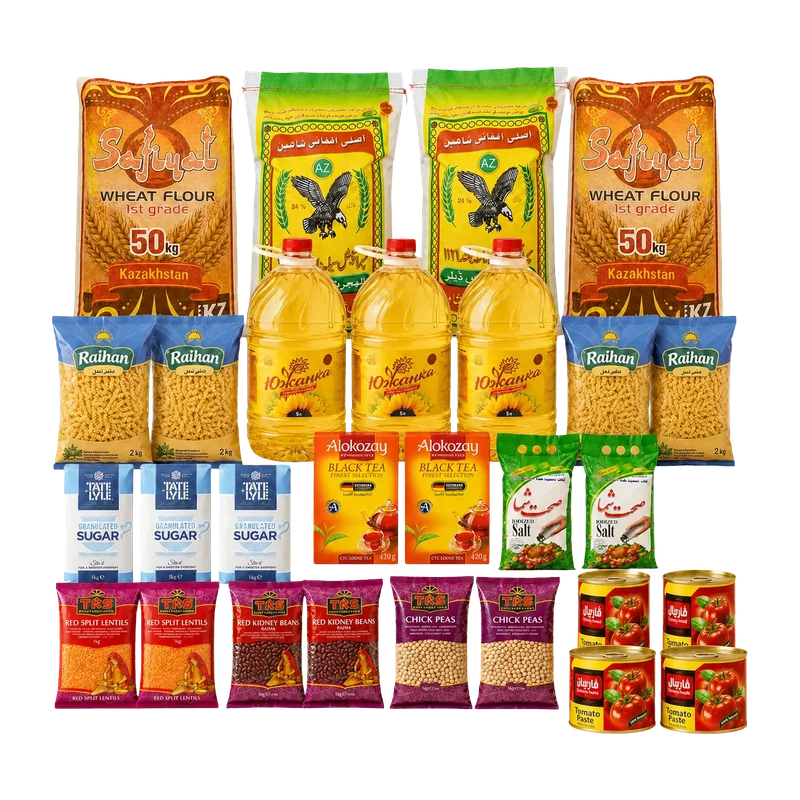Large Family Grocery Bundle contents