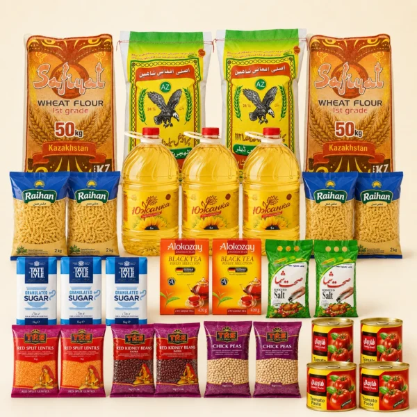 Large Family Grocery Bundle contents
